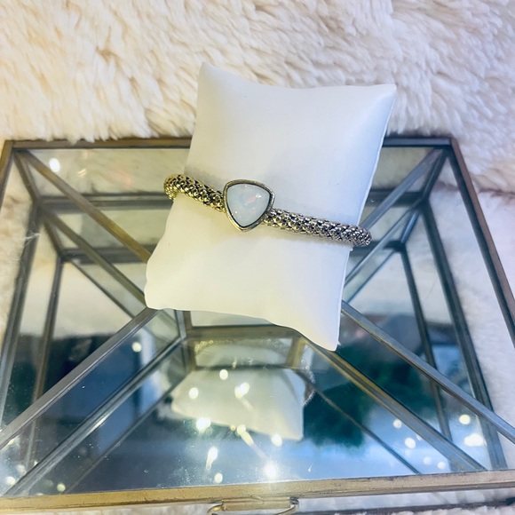 Silpada Silver and Gold Stretch Chain Bracelets - Picture 3 of 5